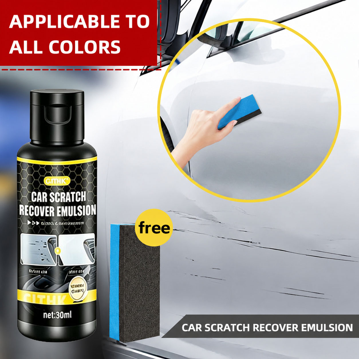 Car Scratch Repair Polishing Wax Paste - Car Scratch Remover Anti Scratch Wax