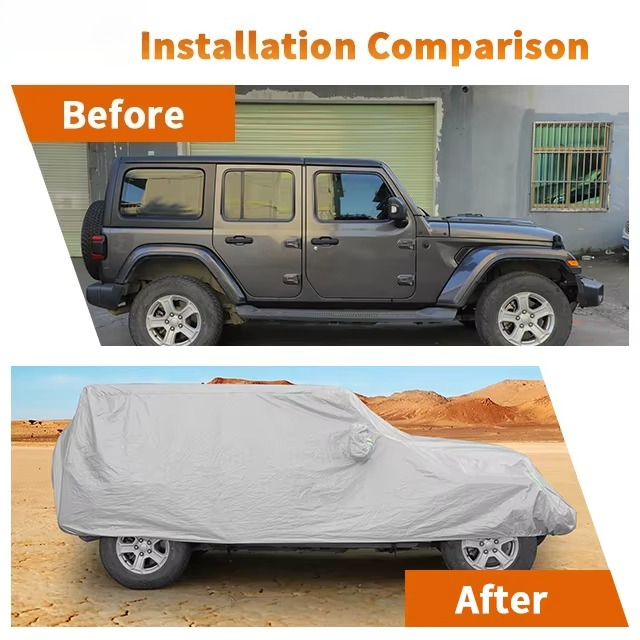 Car Accessories - Outdoor Waterproof Car Cover For Jeep