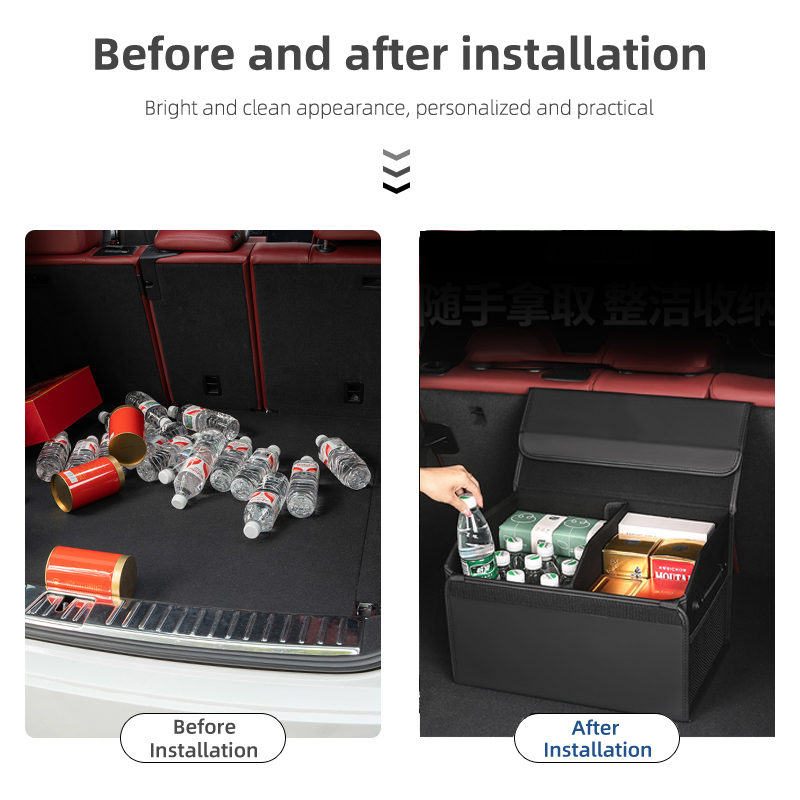 For Porsche Cayenne Macan Pana - Car Trunk Organizer Foldable Storage Box 评论和价格