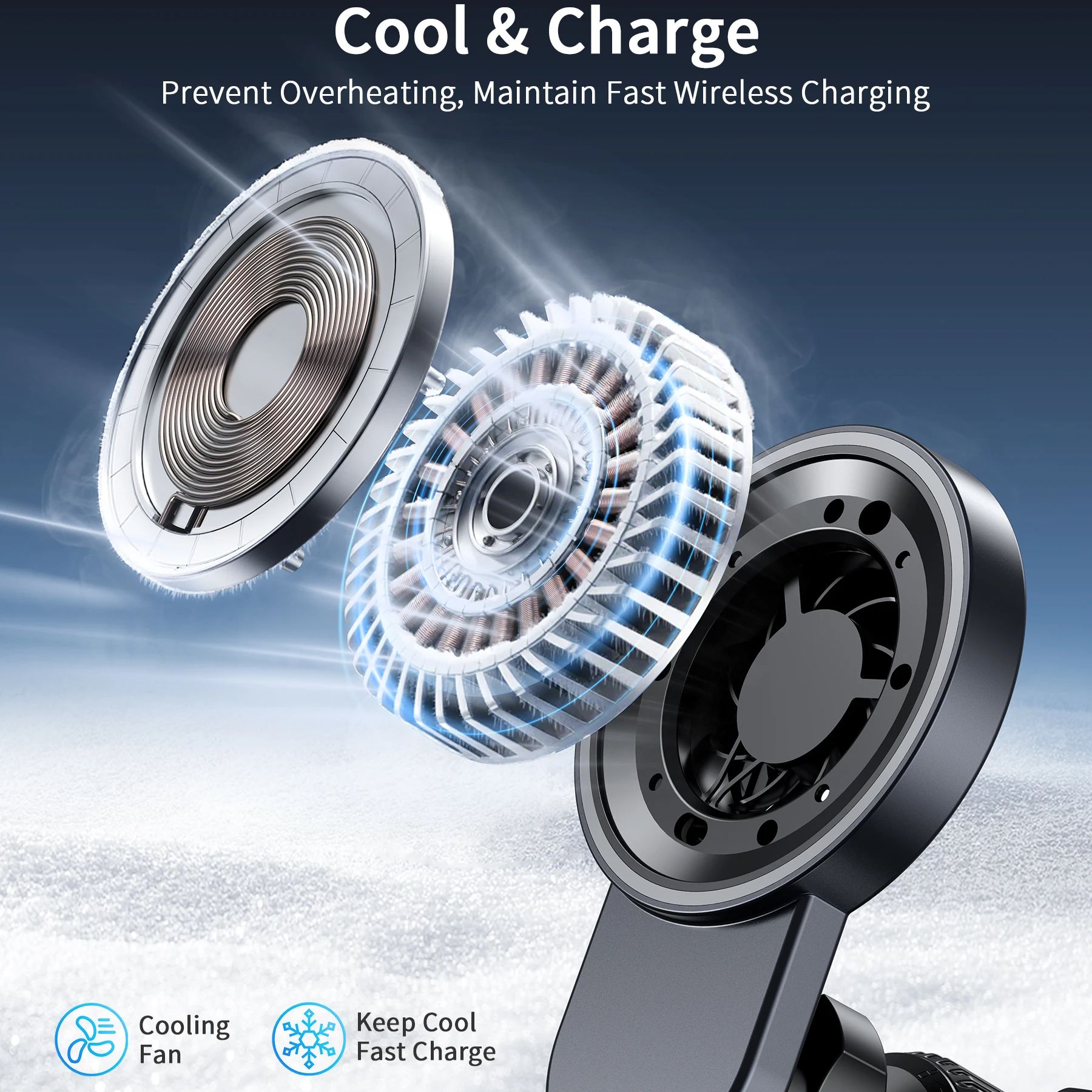 Magnetic Wireless Car Charger  - Wireless Car Charger Mount Fast Charging 评论和价格