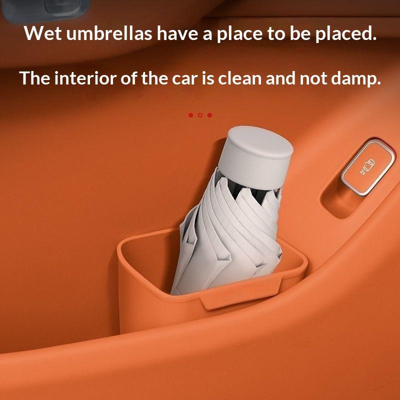 New Silicone Car Door Cup Hold - Waterproof Car Trash Can With Lid 评论和价格