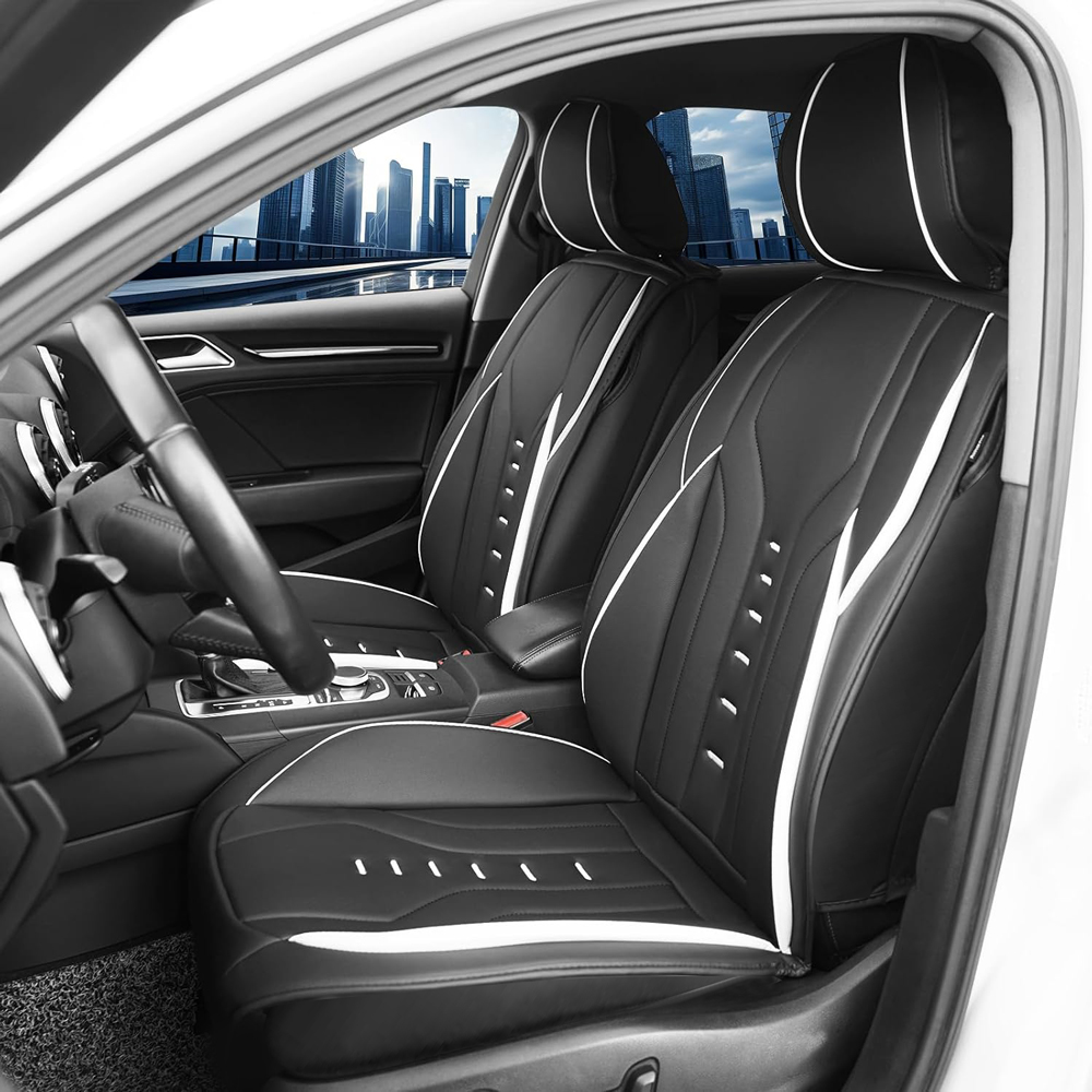 Luxury Universal Leather Car S - Leather Car Seat Covers Full Set Universal 评论和价格