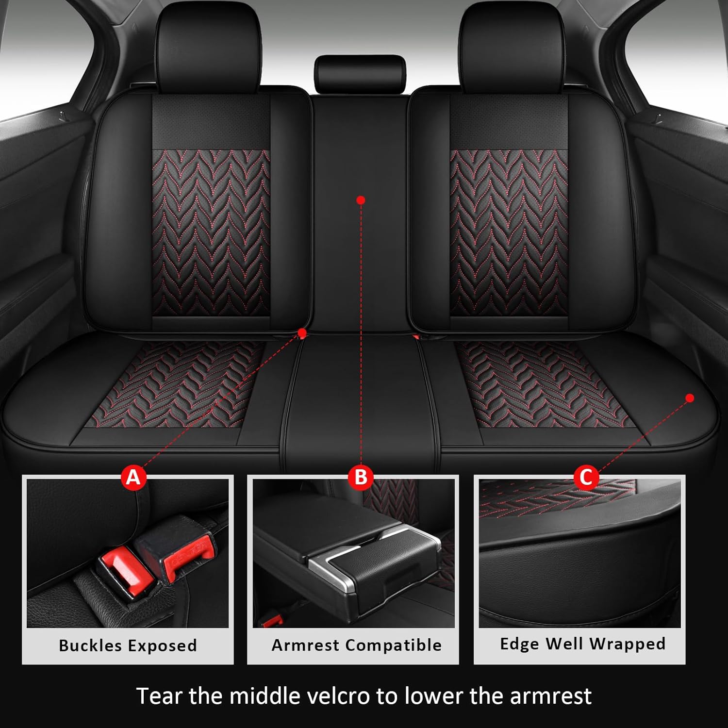 Universal Car Seat Protection, - Leather Car Seat Covers Full Set Universal 评论和价格