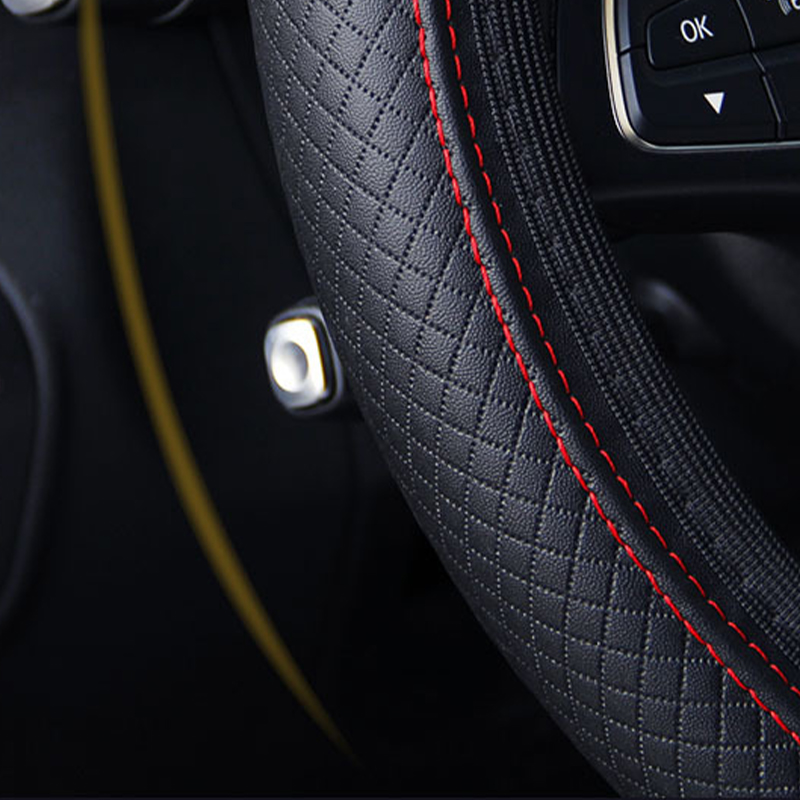 Car Steering Wheel Cover Anti  - Car Steering Wheel Cover Anti Slip Breathable 评论和价格