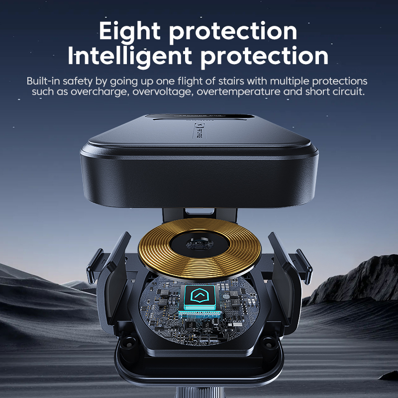 UYUXIO Air Vent Car Mount Phon - Wireless Car Charger Mount Fast Charging 评论和价格