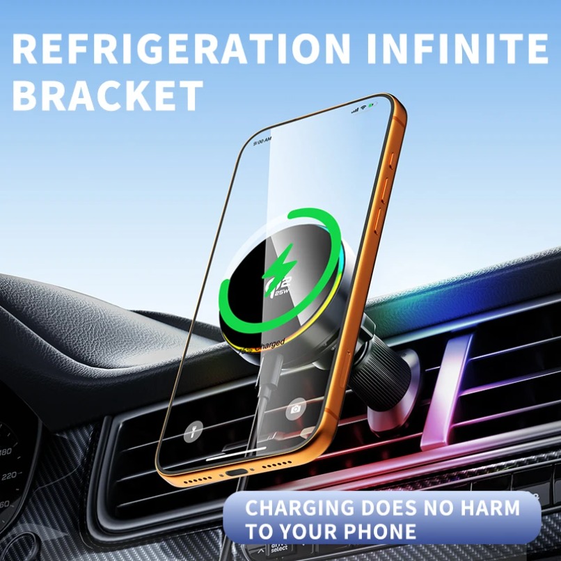 Qi2 25W Magnetic Wireless Car  - Wireless Car Charger Mount Fast Charging 评论和价格