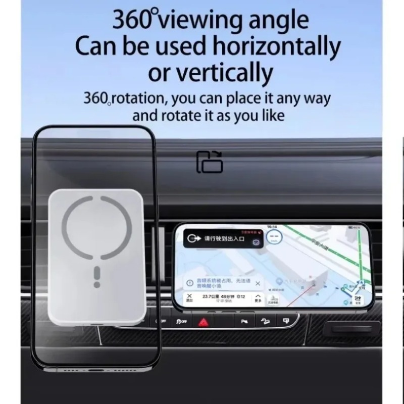 30W Magnetic Car Wireless Char - Wireless Car Charger Mount Fast Charging 评论和价格