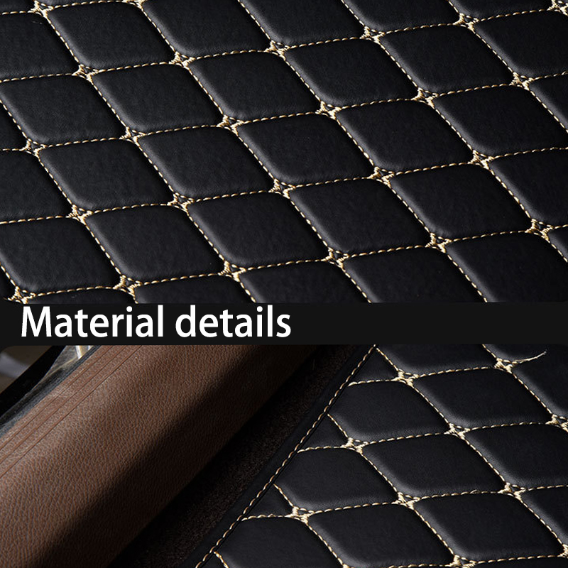 Kcimo 5Pcs Car Floor Mats PU L - Car Floor Mats Universal Waterproof Leather 评论和价格