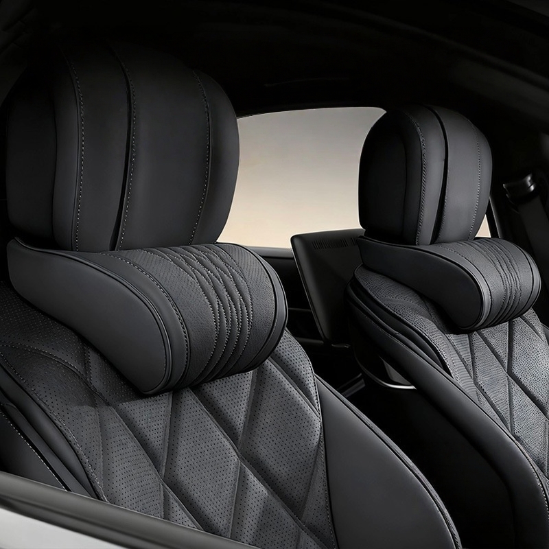 Luxurious Memory Foam Car Head - Memory Foam Car Neck Pillow Lumbar Support 评论和价格