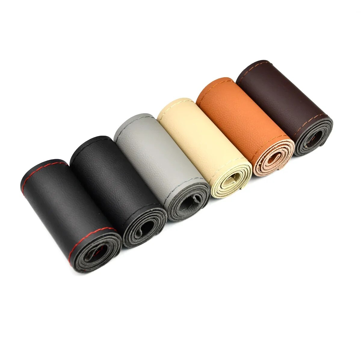 Universal Leather Car Steering - Car Steering Wheel Cover Anti Slip Breathable 评论和价格