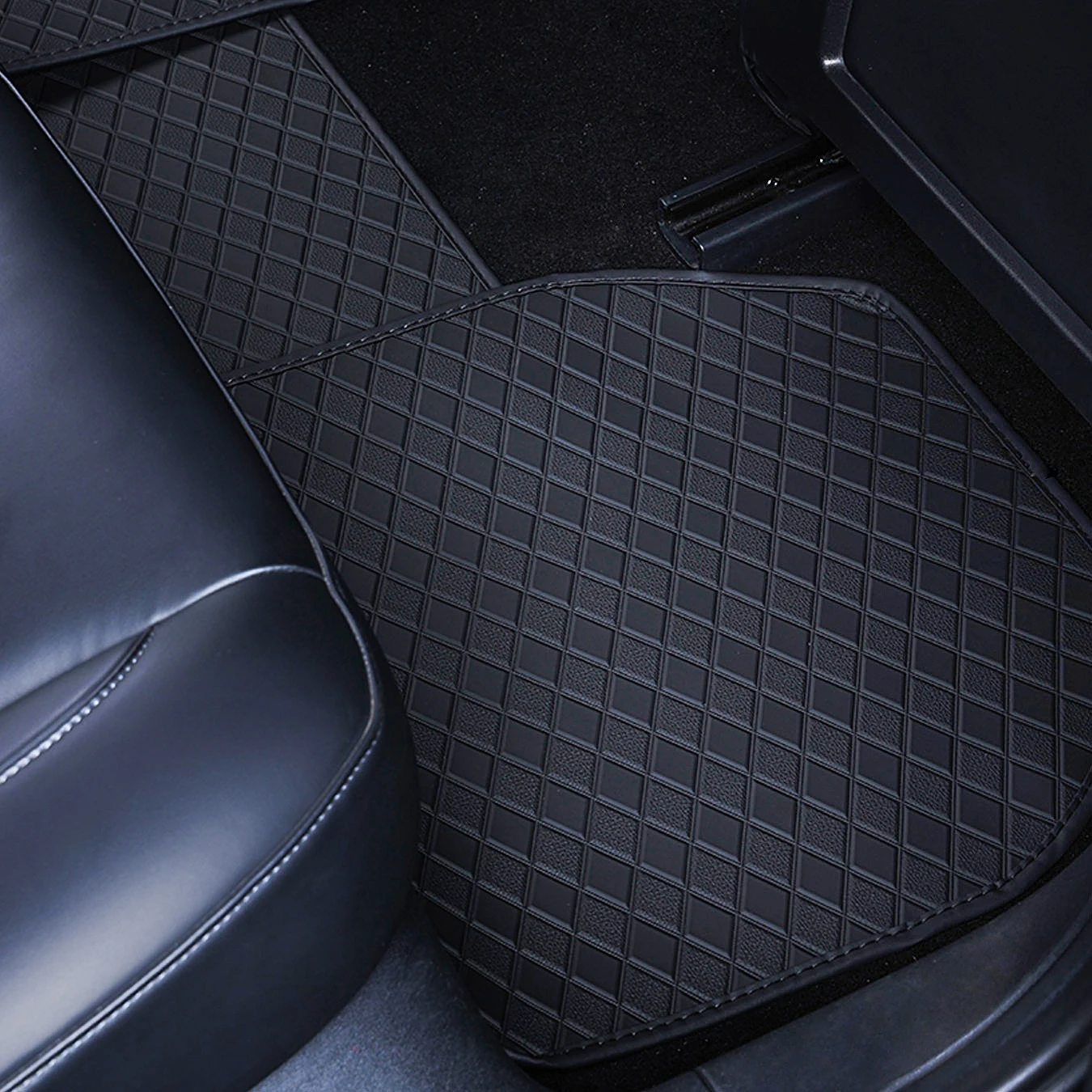 Car Floor Mats Full Set Univer - Car Floor Mats Universal Waterproof Leather 评论和价格