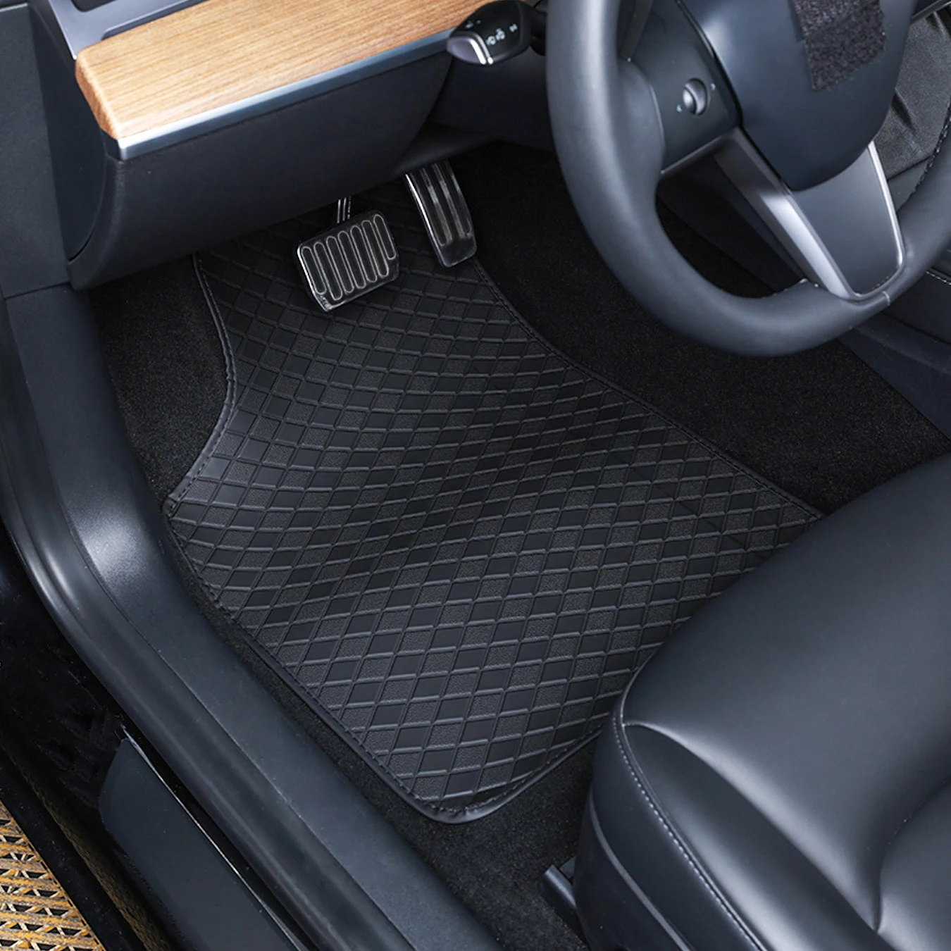 Car Floor Mats Full Set Univer - Car Floor Mats Universal Waterproof Leather 评论和价格