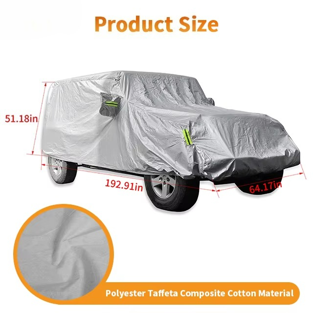 Outdoor Waterproof Car Cover F - Car Accessories 评论和价格