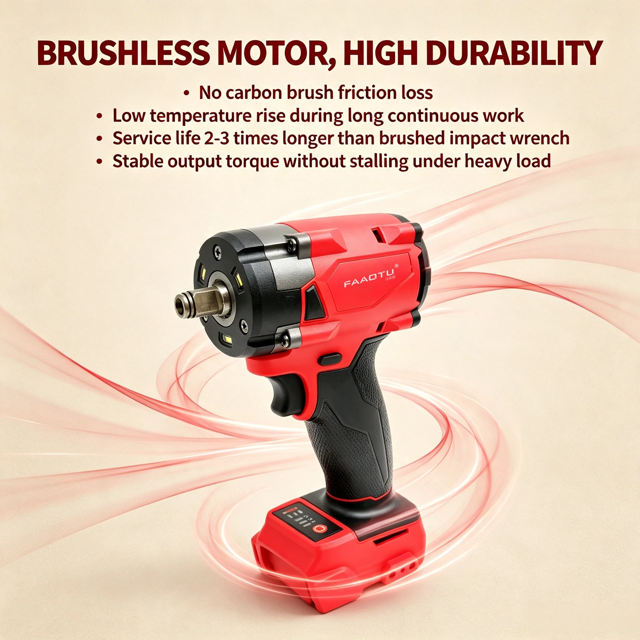 FAAOTU 18V Brushless Cordless  - Auto Repair Tools 评论和价格