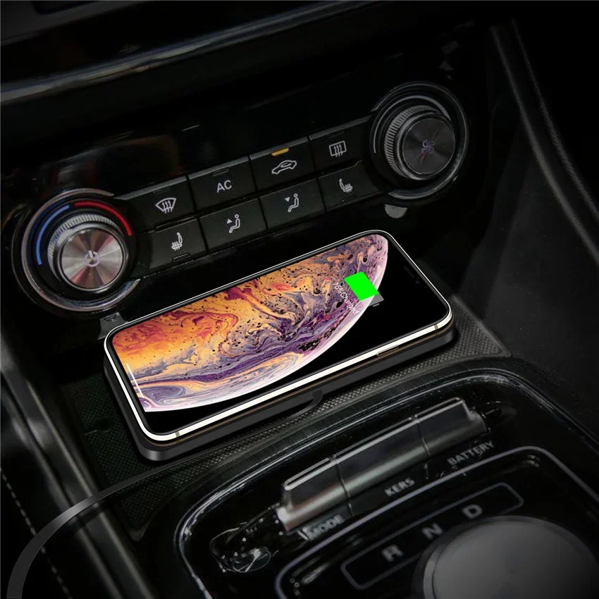 Silicone Pad Stand Wireless Ch - Wireless Car Charger Mount Fast Charging 评论和价格