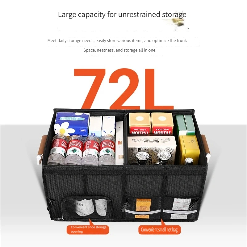 Waterproof Foldable 95L Oxford - Car Trunk Organizer Foldable Storage Box 评论和价格