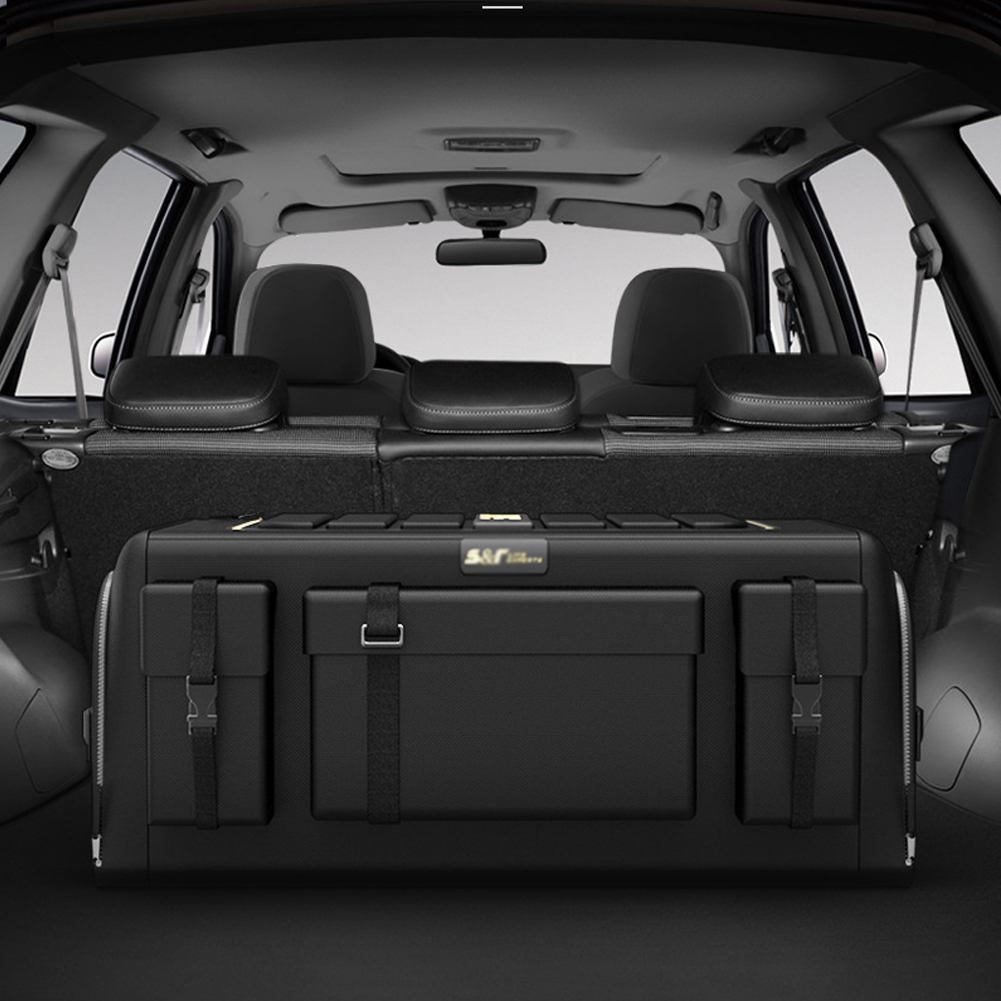 Universal Car Trunk Organizer  - Car Trunk Organizer Foldable Storage Box 评论和价格